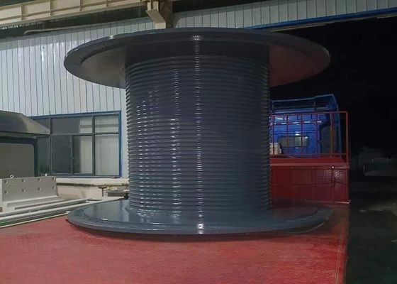 Steel Or Nylon Grooved Wire Rope Drum Cylinders For Winding Wire Rope Customizable