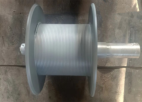 Q355D Cable Winch Drum, Customizable Lebus Groove Wire Rope Reel