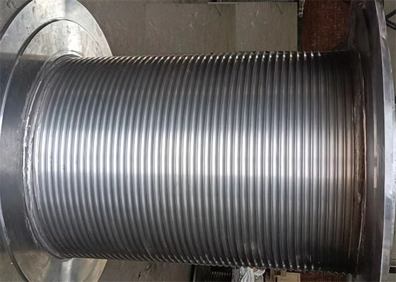 Customizable Grooved Winch Drum For 1-30 Tons Rope Capacity And 5-80 Groove Number