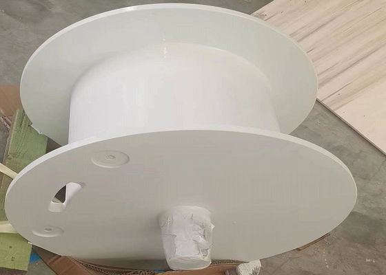 Q355D Marine Crane Fiting Cable Winding Drum 546mm Covered With Zinc And Paint
