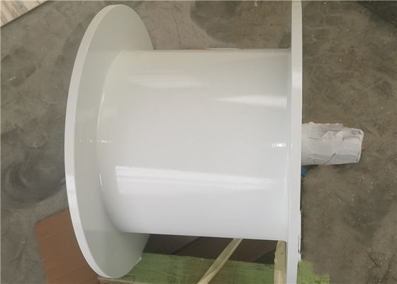 Q355D Marine Crane Fiting Cable Winding Drum 546mm Covered With Zinc And Paint