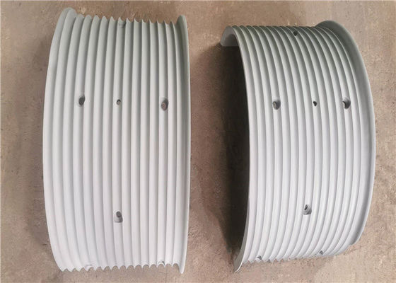 Left Or Right Turn Grooved Drum Sleeves Split Shape