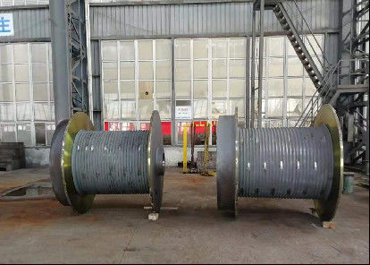 Steel Wire Rope Winding Grooved Geometry Drum Skin For Marine Vessels