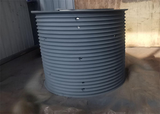 Custom Alloy Steel Lebus Systems With Two Half Split Design Drum Sleeves