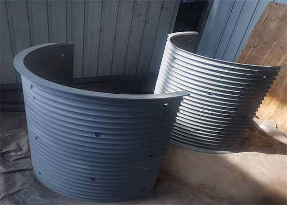 Custom Alloy Steel Lebus Systems With Two Half Split Design Drum Sleeves