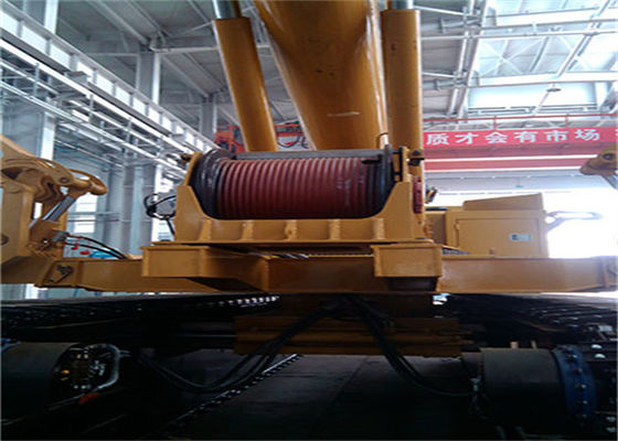 80t Crawler Crane Lebus Grooved Winch Drum For 3-200mm Rope Diameter