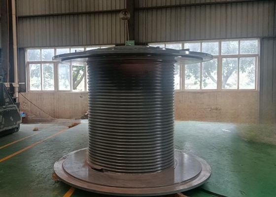 Lebus Grooved Cable Drum 1-50 Ton Load Capacity Tower Crane Parts