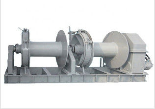 50 Ton Large Rope Capacity Electric Marine Winch With Double Grooved Drums
