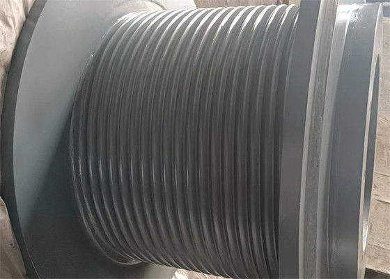 Lebus Built 30t Grooved Winch Drum Rope Groove Type Within Lebus