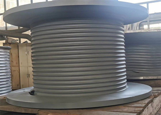 Lebus Built 30t Grooved Winch Drum Rope Groove Type Within Lebus