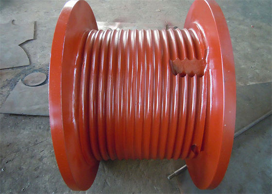 Precision Machined Cable Winch Drum With Lebus Grooves For Industrial Applications