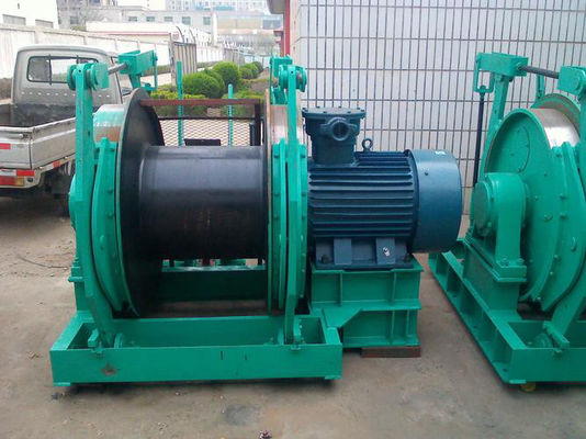 Heavy Duty Electric Rope Winch Easy Mounting 50 Ton