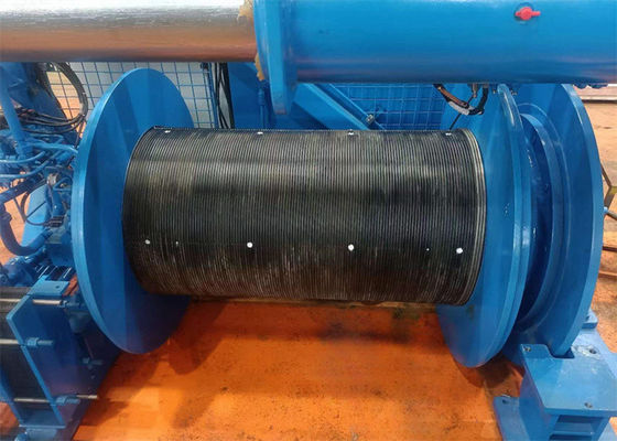 Two Half Split Type Nylon Movable Grooved Drum Sleeves For Winch