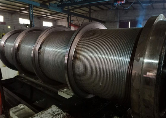 Multiple Drum For Lifting / BMU Lebus Grooved Winch Drum 5-80 Grooves