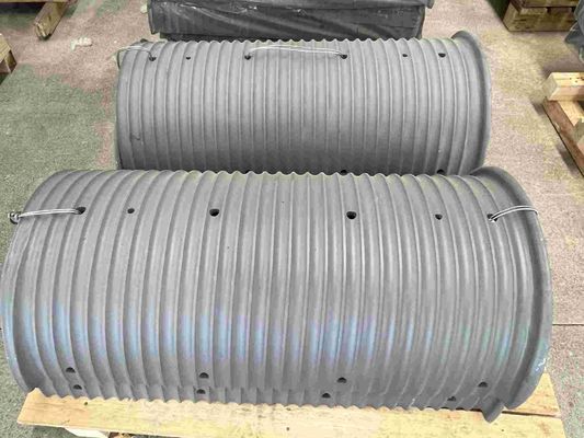 Carbon Steel Customizable Lebus Folding Line Rope Groove Winch Drum