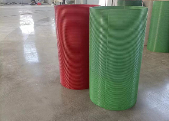 Alloy Steel Grooved Drum Sleeves Smooth Type Screw Pitch 2-80mm