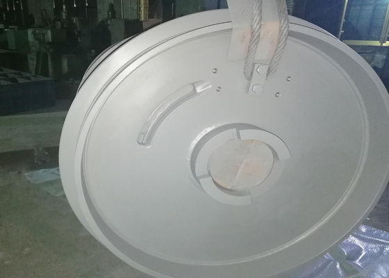 5 Layer 300KN Marine Rope Winch Drum Primer Grey For Ship Machinery