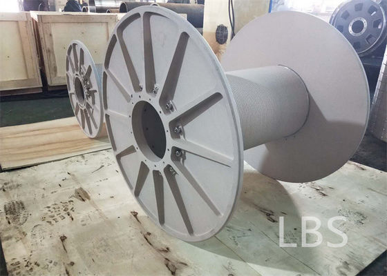 12mm Dia Wire Rope Drum Lbs Grooved Tower Crane Equipment