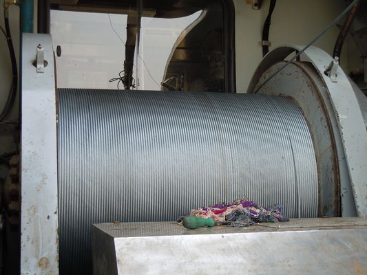 6mm Wire Cable Pulling Winch Machine Q345B steel Single Double Drum