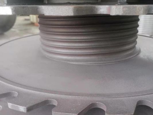 Steel Q355B One Layer Grooved Winch Drum Single Durm For Winch Machine