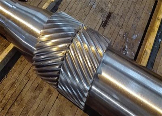 Alloy Steel Herringbone Bevel Gear Wear Resistant Surface Carburizing