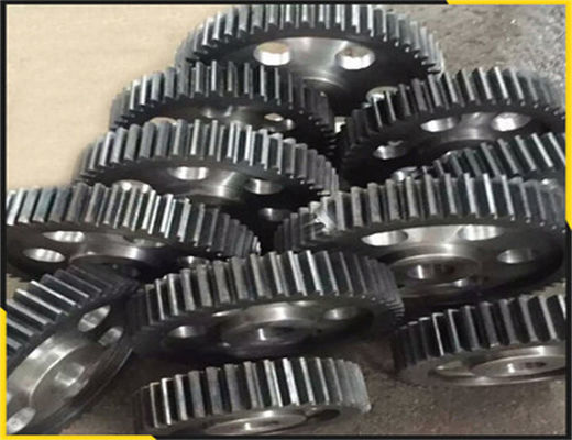 Large Modular 20CrMnTi Steel Gear Wheel , Metal Spur Gear
