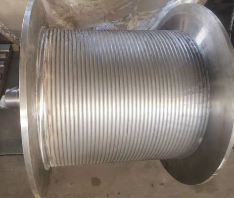 Alloy Steel 300m Grooved Cable Drum Tower Crane Electric