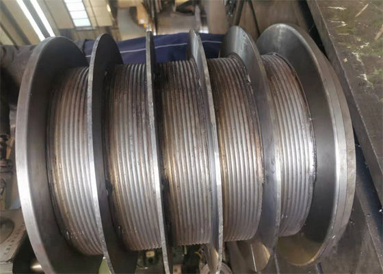 Heavy Duty Lebus Grooved Crane Winch Single / Multiple Drum Compatible 3-80mm Rope