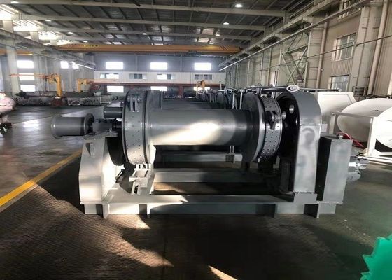 23 Tons Hydraulic Crane Winch Belt Or Caliper Type Brake Rexroth Reducer