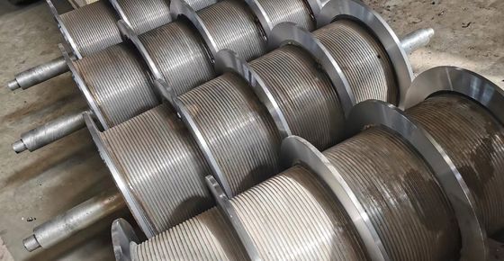 Steel Grooved Winch Drum For Construction