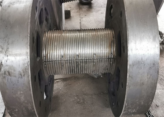 Efficiently Using Split Grooved Drum Sleeves Welded On Winch