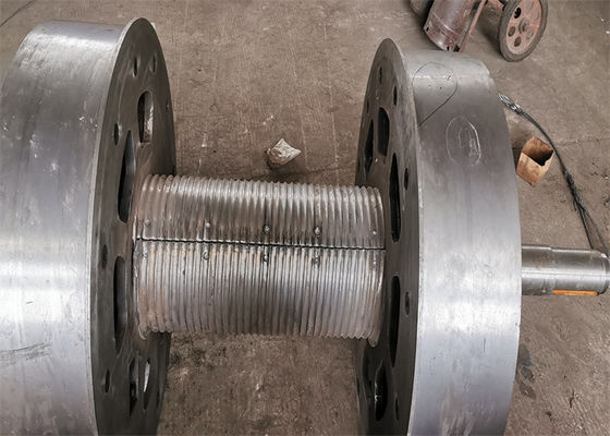 Removable Half Split Lebus Grooved Sleeves For Winch Drum